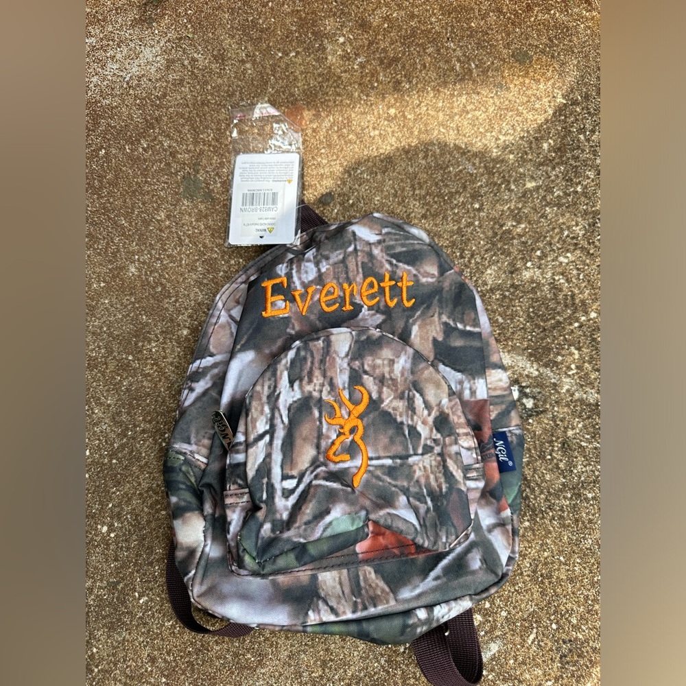 N.Gil (NYLON) Camo Mini Back Pack. NWT